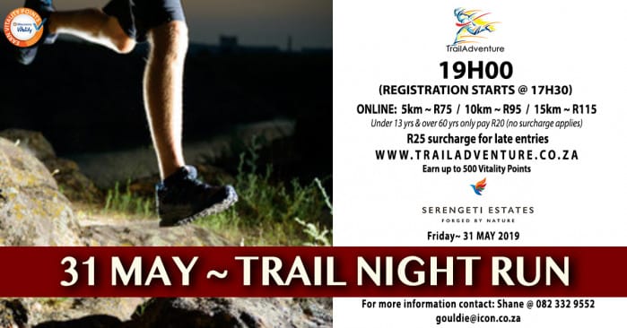 TrailAdventure Serengeti Trail Night Run